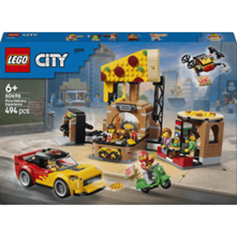 Lego Pizza Delivery Experience With Vehicles